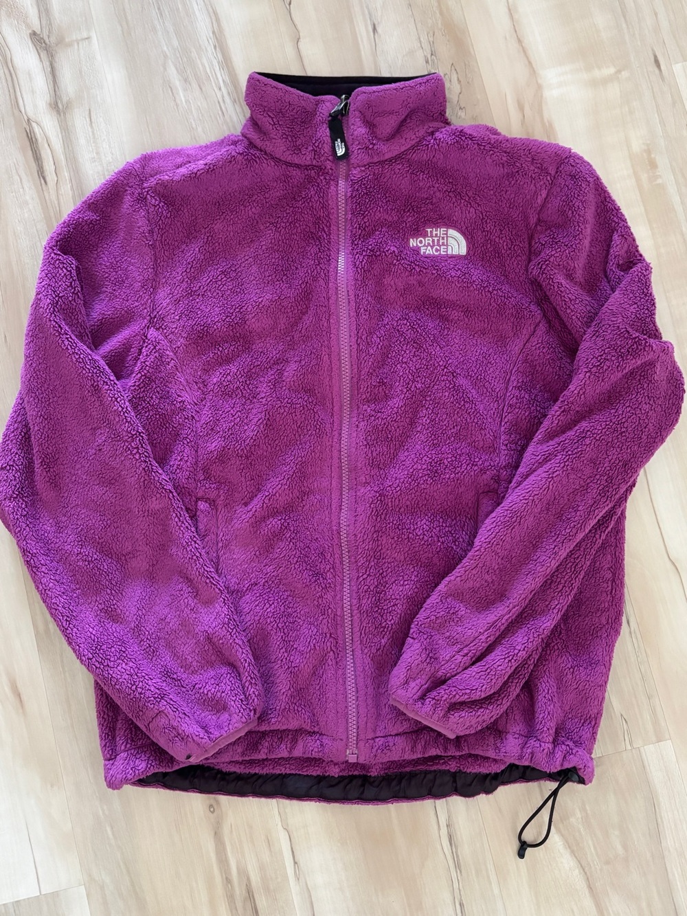The North Face Fleece Jacket Women’s Full Zip Magenta - Picture 3 of 3